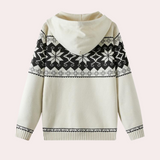 Maglione invernale da uomo con cappuccio