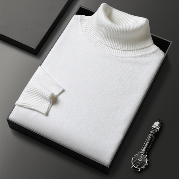 Mark | Maglione dolcevita invernale classico moderno