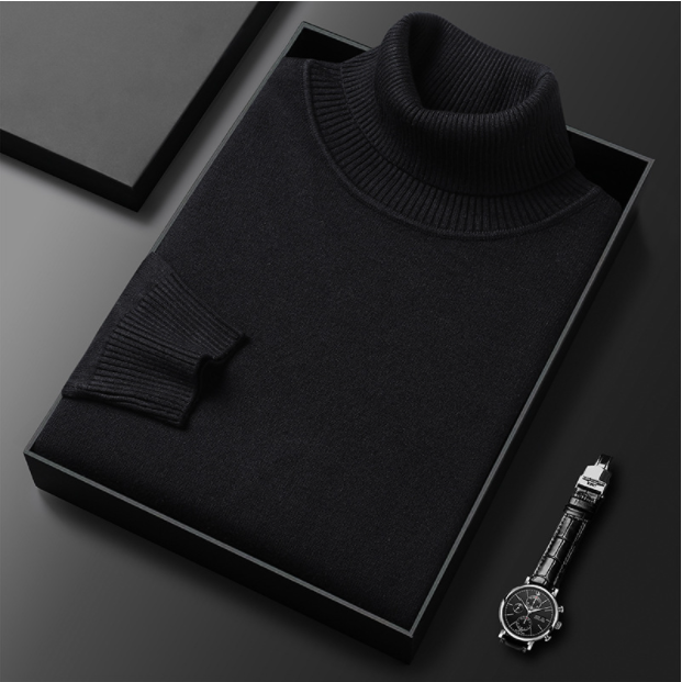 Mark | Maglione dolcevita invernale classico moderno