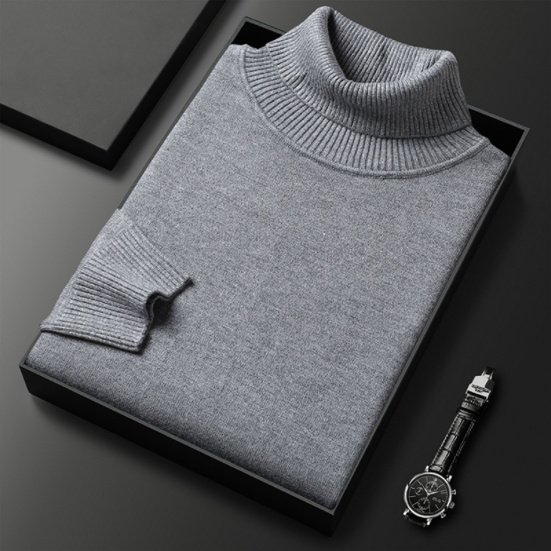 Mark | Maglione dolcevita invernale classico moderno