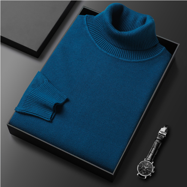 Mark | Maglione dolcevita invernale classico moderno