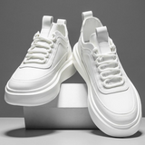 Mikee | Sneakers bianche classiche senza tempo da uomo