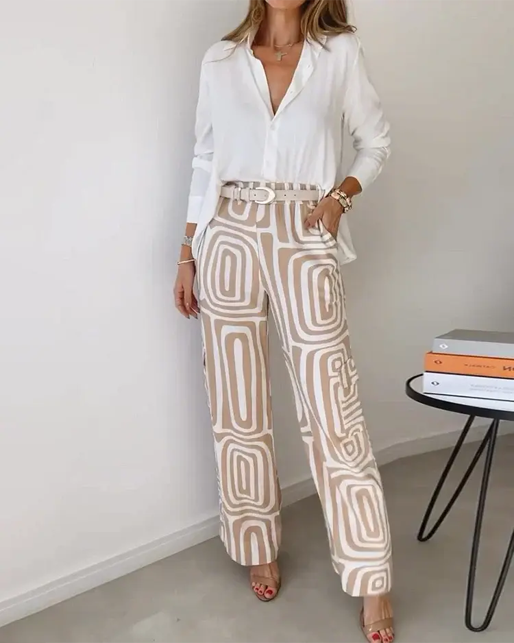 NINA | Set autunnale casual in due pezzi