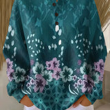 Nora | Maglione con motivo floreale