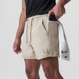 Uomini - Shorts Estivi Sportivi - Super traspirante - Banda elastica - Tasche laterali - Sport e Casual