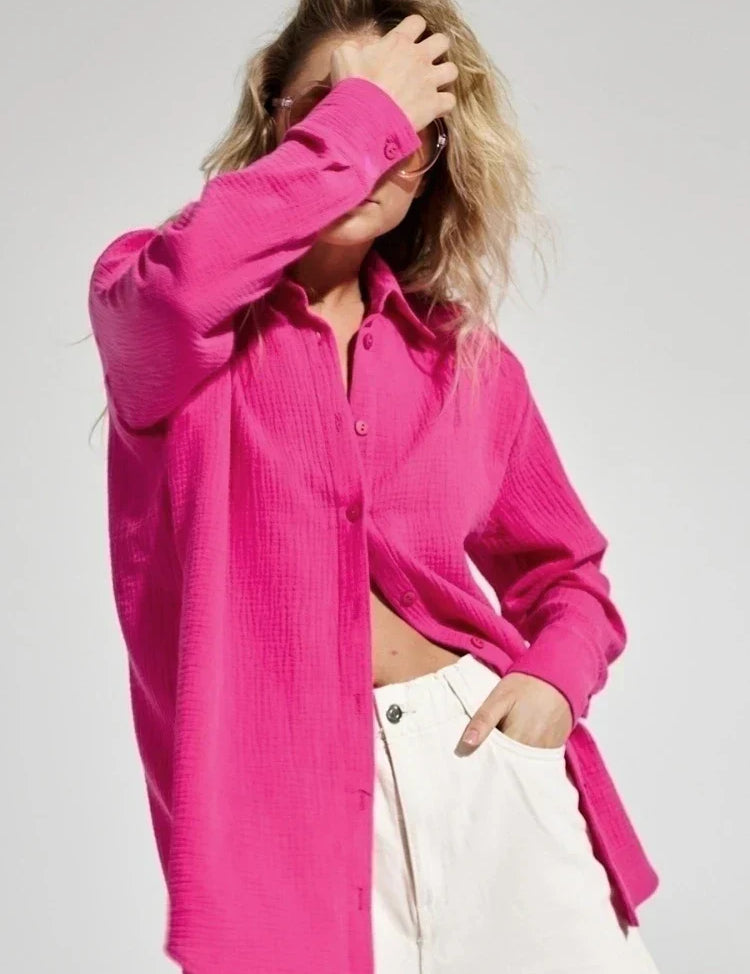 Chloe | Top autunnali larghi dallo stile traspirante e versatile