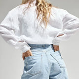 Chloe | Top autunnali larghi dallo stile traspirante e versatile