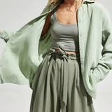 Chloe | Top autunnali larghi dallo stile traspirante e versatile