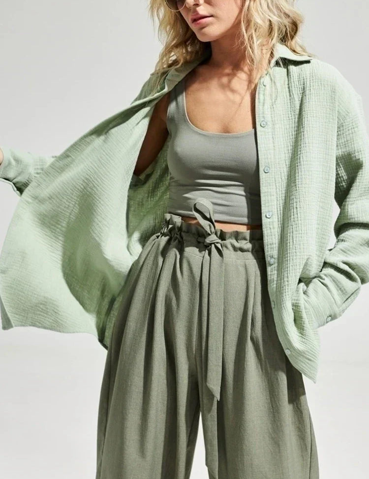 Chloe | Top autunnali larghi dallo stile traspirante e versatile