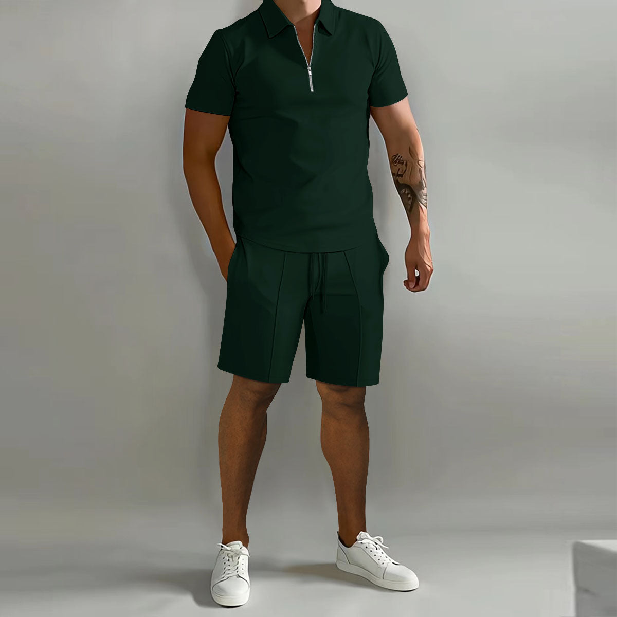 Rinnova il tuo look estivo: polo e pantaloncini da uomo HENRY in due pezzi