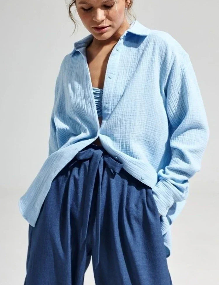 Chloe | Top autunnali larghi dallo stile traspirante e versatile