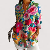 Annika™ | Blusa colorata con stampa