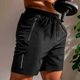 Uomini - Pantaloncini Estivi - Traspiranti e Elasticizzati - Chiusura con Cerniera