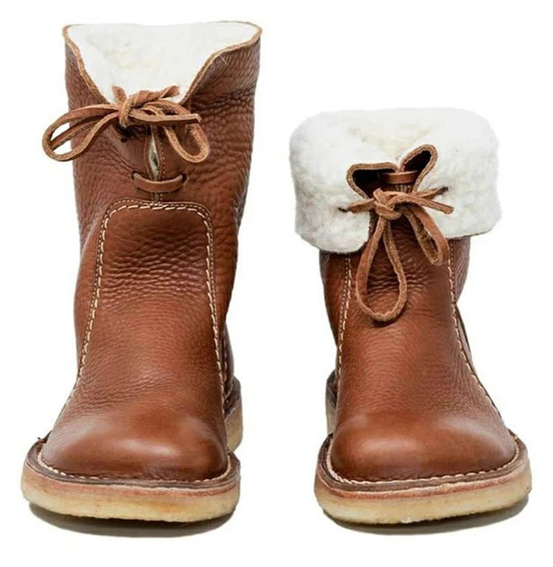 Tara | Caldi stivali invernali da uomo foderati in shearling