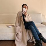 Coralina | Cardigan lungo invernale comodo e alla moda