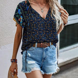Paige | Camicetta autunnale con design floreale e vestibilità lusinghiera