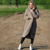 Kelly | Cardigan con cappuccio invernale elegante e comodo