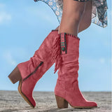 Stivali da cowboy Boho Western da donna | Al polpaccio | Edizione Autunnale