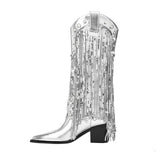 Stivali da cowboy da donna in stile boho | Eleganti per l'autunno