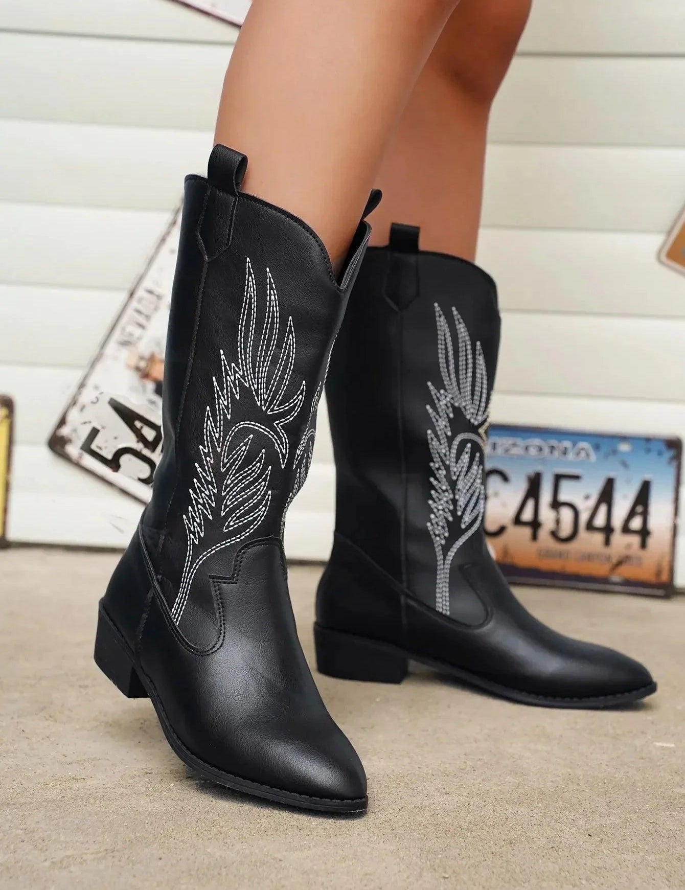 Stivali da cowboy western morbidi per donna | Comodi | Autunnali
