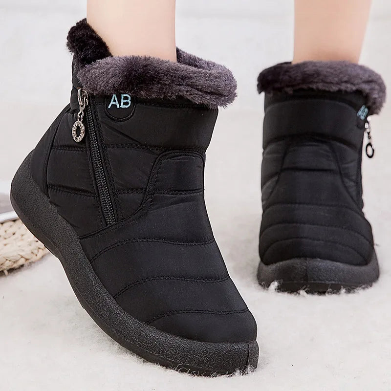 Stivali da neve invernali da donna | Eleganti e Caldi