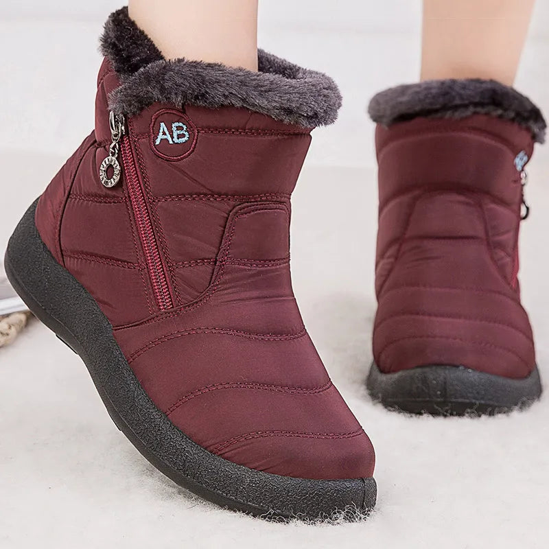 Stivali da neve invernali da donna | Eleganti e Caldi