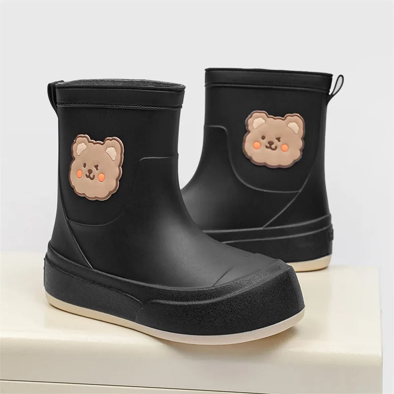 Stivali di gomma impermeabili per donna | Design orso
