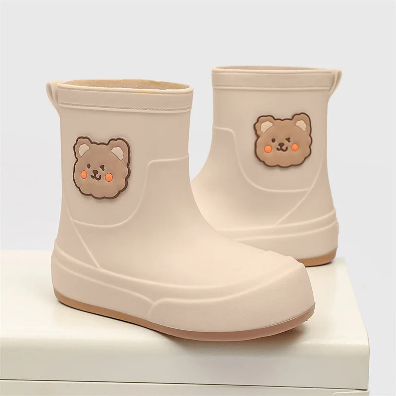 Stivali di gomma impermeabili per donna | Design orso