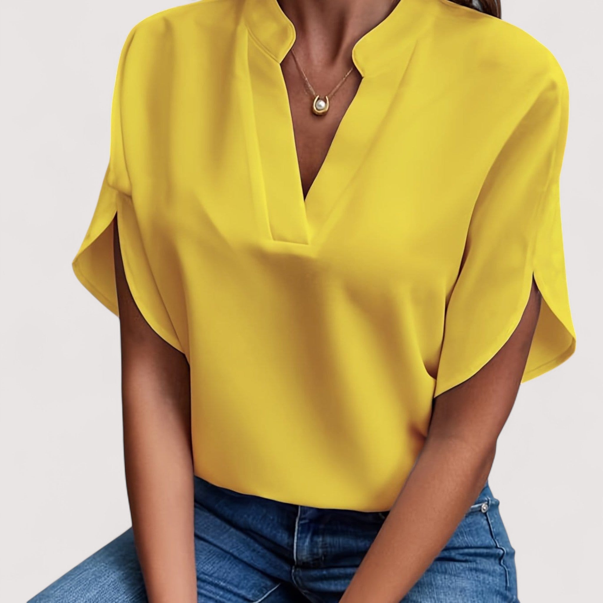 Rosmarie™ | Blusa Drappeggiata