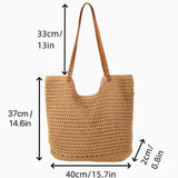 Borsa da spiaggia in tessuto chic di STELLA - Il tuo accessorio estivo perfetto!