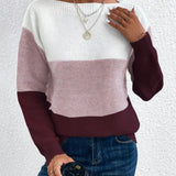 YASMINE | Maglione chic lavorato a maglia autunnale con stile