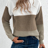YASMINE | Maglione chic lavorato a maglia autunnale con stile