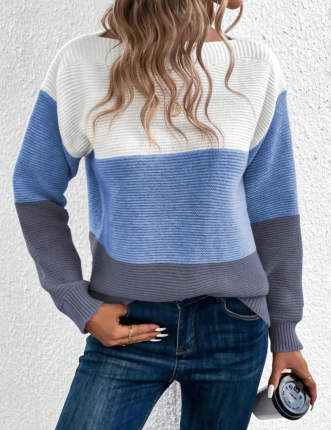 YASMINE | Maglione chic lavorato a maglia autunnale con stile