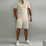 Nathan | Polo e completo corto da uomo premium estivo