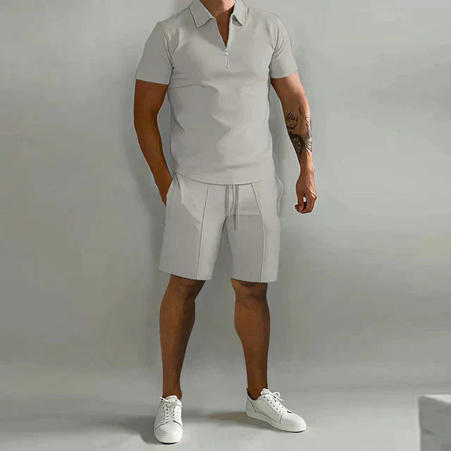 Nathan | Polo e completo corto da uomo premium estivo