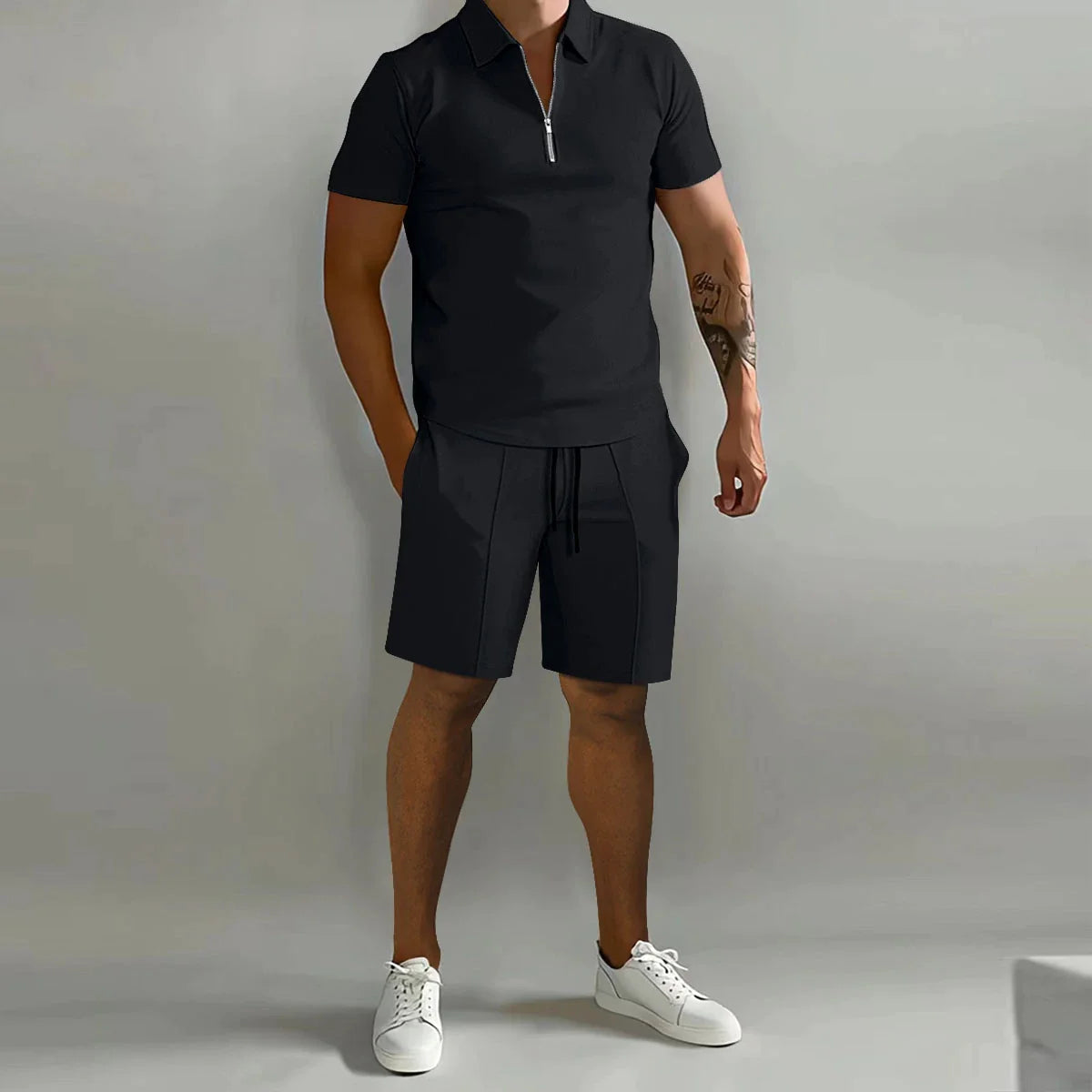 Rinnova il tuo look estivo: polo e pantaloncini da uomo HENRY in due pezzi