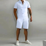 Rinnova il tuo look estivo: polo e pantaloncini da uomo HENRY in due pezzi