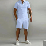 Rinnova il tuo look estivo: polo e pantaloncini da uomo HENRY in due pezzi