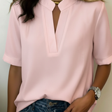 Lunvessa | Camicia a Maniche Corte Relaxed