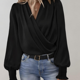 ItalianKat | Camicetta autunnale elegante e comoda a maniche lunghe