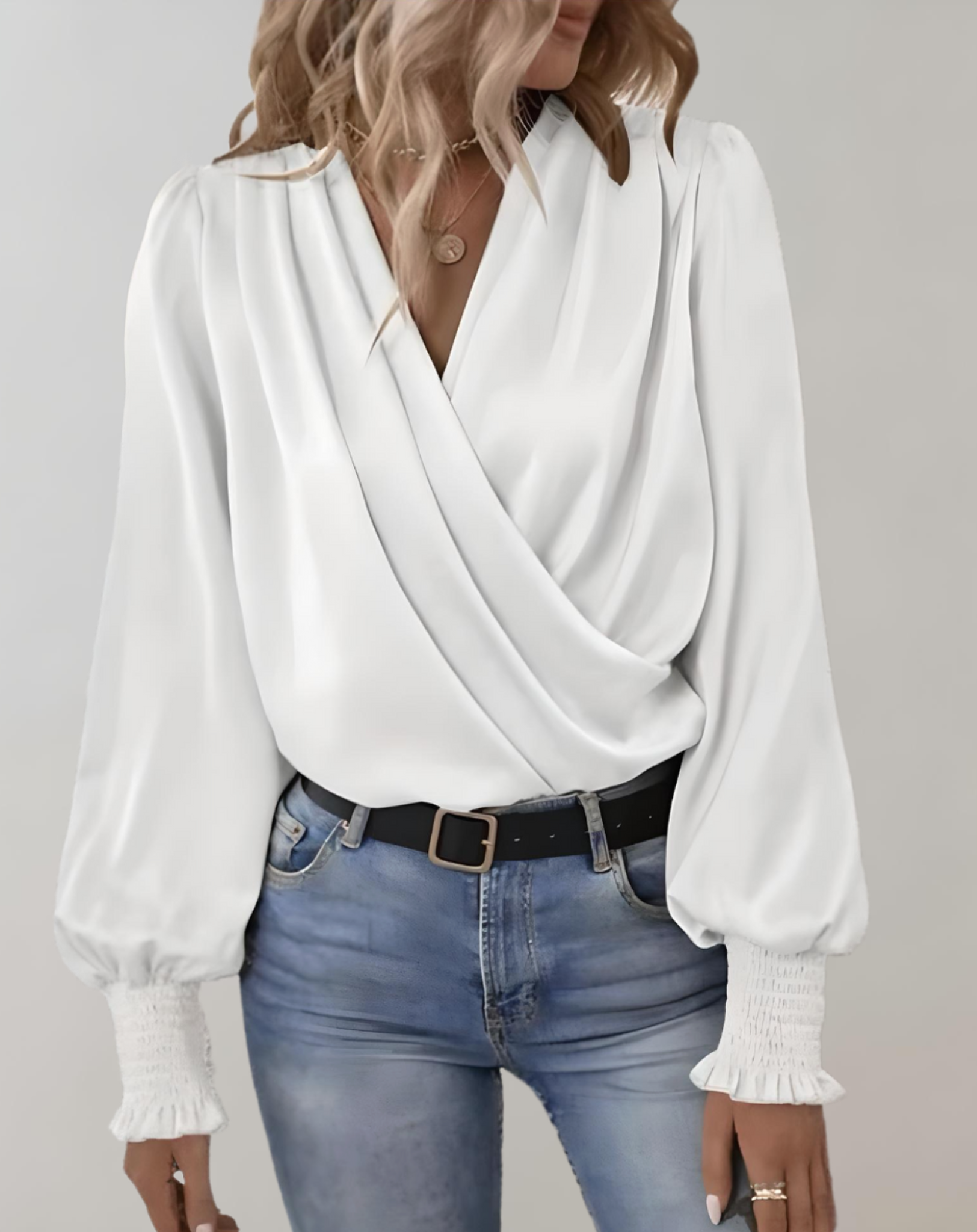 ItalianKat | Camicetta autunnale elegante e comoda a maniche lunghe