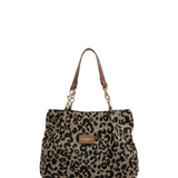 Anouk™ | Borsa da shopping in tela leopardata