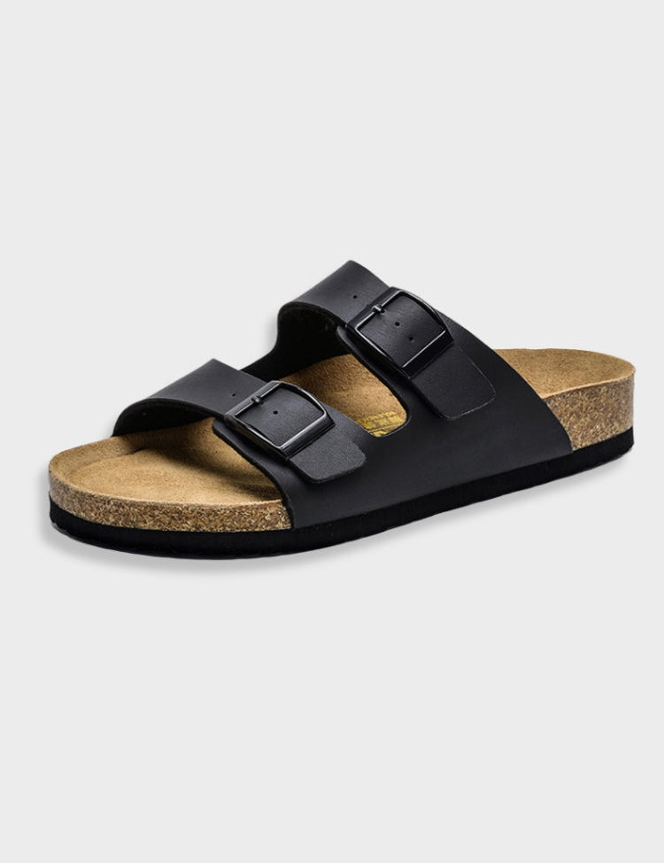 Natanaele | Pantofole estive premium stile Arizona da uomo: lusso classico e comfort