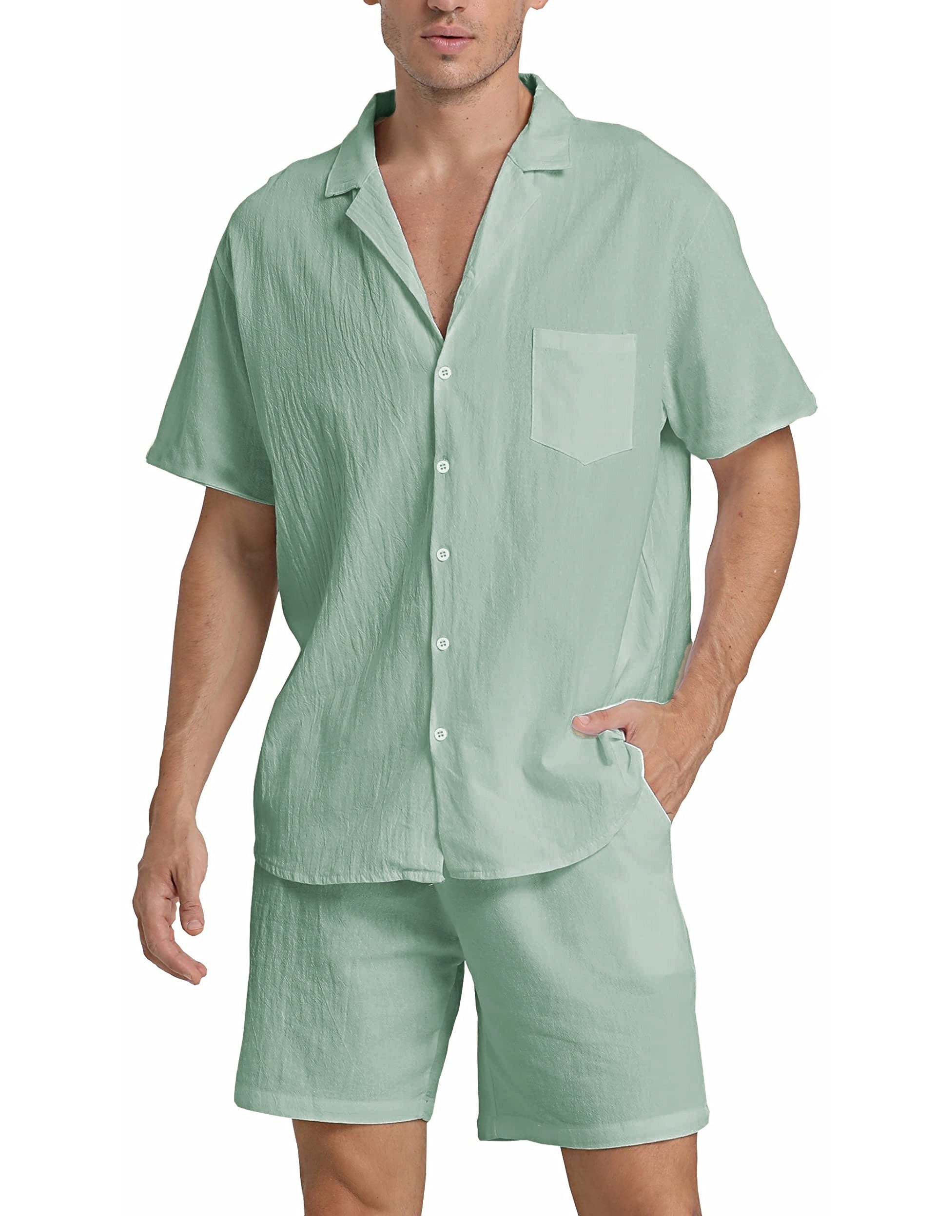 Elegante completo estivo di camicia e pantaloni RUBEN