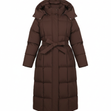 Carmen™ | Piumino Lungo con Cintura