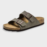 Natanaele | Pantofole estive premium stile Arizona da uomo: lusso classico e comfort