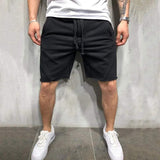 Short estivi mentali maschili - miscela di cotone leggero - Fit rilassato - lunghezza del ginocchio con tasche