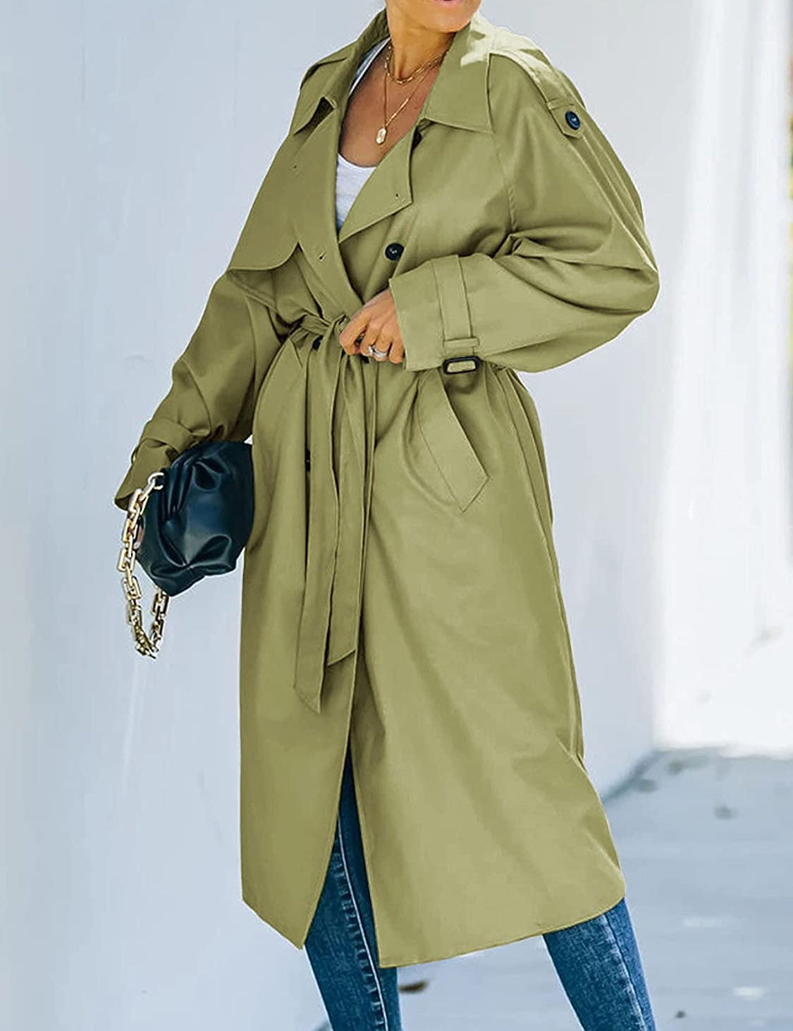 Cecilia | Eleganza senza tempo e trench autunnale leggero