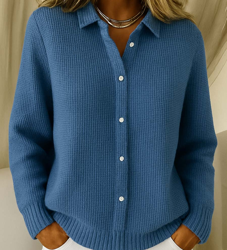 Maeve™ | Cardigan Classico in Maglia con Bottoni