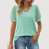 Ilse™ | Top trasparente con scollatura a V